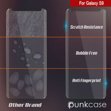 Cargar imagen en el visor de la galería, Galaxy S9 Clear Punkcase Glass SHIELD: Protector de pantalla de vidrio templado de 0,33 mm de grosor y 9H 
