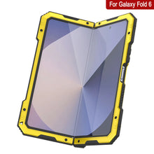 Load image into Gallery viewer, Funda de metal para Galaxy Z Fold6, carcasa de armadura de grado militar resistente, carcasa rígida de cuerpo completo [neón]
