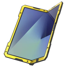 Cargar imagen en el visor de la galería, Case de metal Galaxy Z Fold7, cubierta de armadura de grado militar de servicio pesado cuerpo duro [neón]
