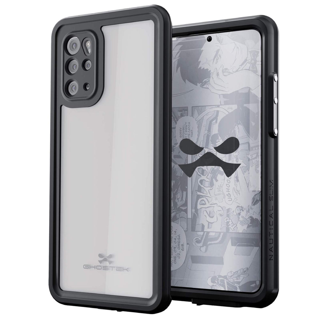 Galaxy S20+ Plus Rugged Waterproof Case | Nautical Series [Clear] (Color in image: Clear)