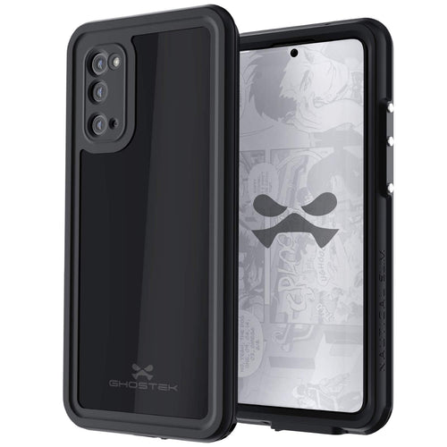 Galaxy S20 Rugged Waterproof Case | Nautical Series [Black] (Color in image: Black)