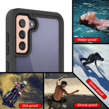 Cargar imagen en el visor de la galería, Galaxy S21+ Plus Water/Shockproof [Extreme Series] With Screen Protector Case [Black] (Color in image: Teal)
