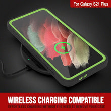 Cargar imagen en el visor de la galería, Galaxy S21+ Plus Water/Shockproof [Extreme Series] Screen Protector Case [Light Green] (Color in image: Purple)
