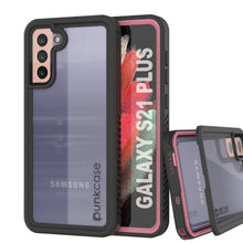 Cargar imagen en el visor de la galería, Galaxy S21+ Plus Water/Shock/Snowproof [Extreme Series] Slim Screen Protector Case [Pink] (Color in image: Pink)
