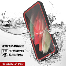 Cargar imagen en el visor de la galería, Galaxy S21+ Plus Water/Shock/Snowproof [Extreme Series] Slim Screen Protector Case [Red] (Color in image: Purple)

