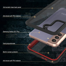 Cargar imagen en el visor de la galería, Galaxy S21+ Plus Water/Shock/Snowproof [Extreme Series] Slim Screen Protector Case [Red] (Color in image: Light Green)
