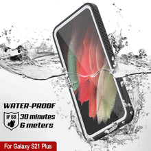 Cargar imagen en el visor de la galería, Galaxy S21+ Plus Water/Shock/Snow/dirt proof [Extreme Series] Punkcase Slim Case [White] (Color in image: Light blue)
