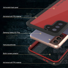 Cargar imagen en el visor de la galería, Galaxy S22+ Plus Waterproof Case PunkCase StudStar Red Thin 6.6ft Underwater IP68 Shock/Snow Proof (Color in image: teal)
