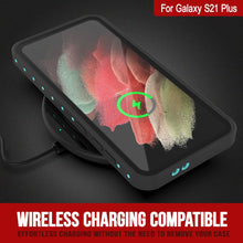 Cargar imagen en el visor de la galería, Galaxy S22+ Plus Waterproof Case PunkCase StudStar Teal Thin 6.6ft Underwater IP68 Shock/Snow Proof (Color in image: purple)

