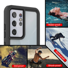 Cargar imagen en el visor de la galería, Galaxy S21 Ultra Water/Shock/Snowproof [Extreme Series]  Screen Protector Case [Teal] (Color in image: White)
