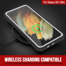 Cargar imagen en el visor de la galería, Galaxy S21 Ultra Water/Shock/Snow/dirt proof [Extreme Series] Punkcase Slim Case [White] (Color in image: Red)
