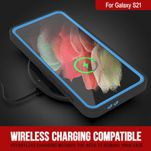Cargar imagen en el visor de la galería, Galaxy S21 Water/Shock/Snow/dirt proof [Extreme Series] Slim Case [Light Blue] (Color in image: Red)
