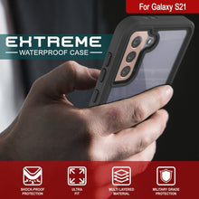 Cargar imagen en el visor de la galería, Galaxy S21 Water/Shockproof [Extreme Series] Screen Protector Case [Light Green] (Color in image: Teal)

