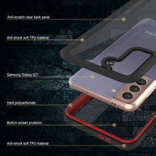 Cargar imagen en el visor de la galería, Galaxy S21 Water/Shock/Snowproof [Extreme Series] Slim Screen Protector Case [Red] (Color in image: Light Green)
