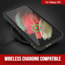 Cargar imagen en el visor de la galería, Galaxy S22 Waterproof Case PunkCase StudStar Light Green Thin 6.6ft Underwater IP68 ShockProof (Color in image: purple)
