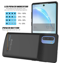 Cargar imagen en el visor de la galería, Galaxy Note 10 5200mAH Battery Charger W/ USB Port Slim Case [Black] 
