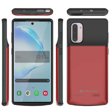 Cargar imagen en el visor de la galería, Galaxy Note 10 5200mAH Battery Charger W/ USB Port Slim Case [Red] 
