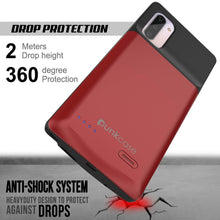 Cargar imagen en el visor de la galería, Galaxy Note 10 5200mAH Battery Charger W/ USB Port Slim Case [Red] 
