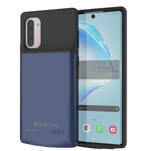 Galaxy Note 10 5200mAH Battery Charger W/ USB Port Slim Case [Blue] (Color in image: Blue)