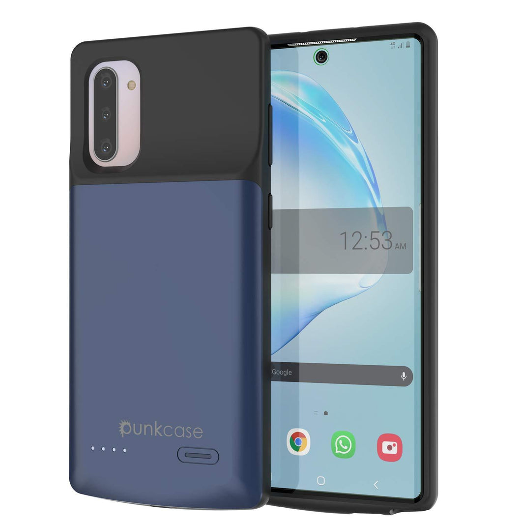 Galaxy Note 10 5200mAH Battery Charger W/ USB Port Slim Case [Blue] (Color in image: Blue)