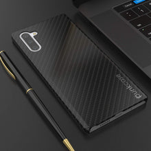 Cargar imagen en el visor de la galería, Galaxy Note 10 Case, Punkcase CarbonShield, Heavy Duty &amp; Ultra Thin Cover 

