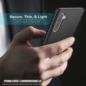 Galaxy Note 10 Case, Punkcase CarbonShield, Heavy Duty & Ultra Thin Cover 