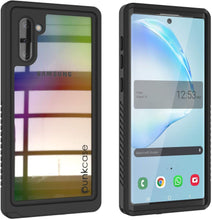 Load image into Gallery viewer, Galaxy Note 10 Case, Punkcase [Extreme Series] Armor Cover W/ Built In Screen Protector [Black] (Color in image: Black)
