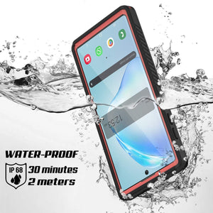 Galaxy Note 10 Case, Punkcase [Extreme Series] Armor Cover W/ Built In Screen Protector [Pink] (Color in image: Teal)