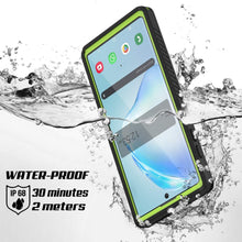 Cargar imagen en el visor de la galería, Galaxy Note 10 Case, Punkcase [Extreme Series] Armor Cover W/ Built In Screen Protector [Light Green] (Color in image: Light Blue)
