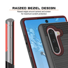 Cargar imagen en el visor de la galería, Galaxy Note 10 Case, PUNKcase [SLOT Series] Slim Fit  Samsung Note 10  [Dark Grey] (Color in image: Navy)

