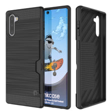 Cargar imagen en el visor de la galería, Galaxy Note 10+ Plus Case, PUNKcase [SLOT Series] Slim Fit  Samsung Note 10+ Plus [Black] (Color in image: Black)
