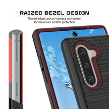 Load image into Gallery viewer, Galaxy Note 10 Case, PUNKcase [SLOT Series] Slim Fit  Samsung Note 10 [Black] (Color in image: White)
