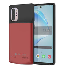 Cargar imagen en el visor de la galería, Galaxy Note 10+ Plus 6000mAH Battery Charger W/ USB Port Slim Case [Red] (Color in image: Red)

