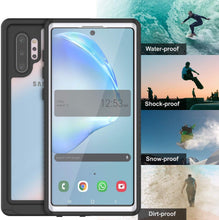 Load image into Gallery viewer, Galaxy Note 10+ Plus Case, Punkcase [Extreme Series] Armor Cover W/ Built In Screen Protector [White] (Color in image: teal)

