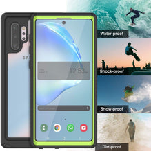 Load image into Gallery viewer, Galaxy Note 10+ Plus Case, Punkcase [Extreme Series] Armor Cover W/ Built In Screen Protector [Light Green] (Color in image: Teal)
