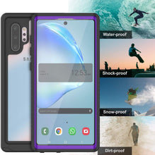 Load image into Gallery viewer, Galaxy Note 10+ Plus Case, Punkcase [Extreme Series] Armor Cover W/ Built In Screen Protector [Purple] (Color in image: Light green)
