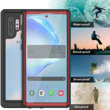 Load image into Gallery viewer, Galaxy Note 10+ Plus Case, Punkcase [Extreme Series] Armor Cover W/ Built In Screen Protector [Red] (Color in image: Teal)
