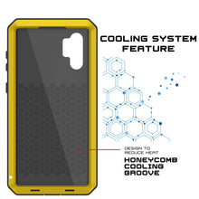 Load image into Gallery viewer, Galaxy Note 10+ Plus  Case, PUNKcase Metallic Neon Shockproof  Slim Metal Armor Case [Neon] (Color in image: red)
