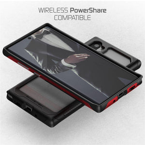 ATOMIC SLIM 3 for Galaxy Note 10+ Plus - Military Grade Aluminum Case [Red] 