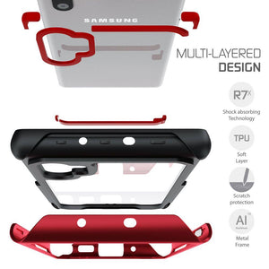 ATOMIC SLIM 3 for Galaxy Note 10+ Plus - Military Grade Aluminum Case [Red] 