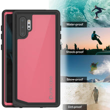 Cargar imagen en el visor de la galería, Galaxy Note 10+ Plus Waterproof Case, Punkcase Studstar Pink Thin Armor Cover (Color in image: teal)
