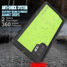 Cargar imagen en el visor de la galería, Galaxy Note 10+ Plus Waterproof Case, Punkcase Studstar Light Green Thin Armor Cover (Color in image: teal)
