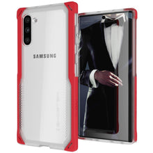 Cargar imagen en el visor de la galería, CLOAK 4 for Galaxy Note 10 Shockproof Hybrid Case [Red] (Color in image: Red)
