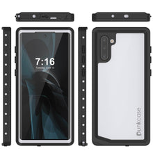 Cargar imagen en el visor de la galería, Galaxy Note 10 Waterproof Case, Punkcase Studstar White Thin Armor Cover (Color in image: light green)
