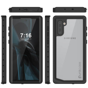Galaxy Note 10 Waterproof Case, Punkcase Studstar Clear Thin Armor Cover (Color in image: light green)