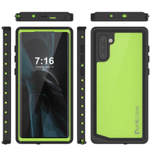 Cargar imagen en el visor de la galería, Galaxy Note 10 Waterproof Case, Punkcase Studstar Light Green Thin Armor Cover (Color in image: light blue)
