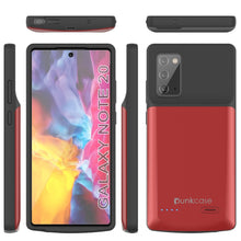 Load image into Gallery viewer, Galaxy Note 20 6000mAH Battery Charger Slim Case [Red] (Color in image: Blue)
