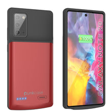 Load image into Gallery viewer, Galaxy Note 20 6000mAH Battery Charger Slim Case [Red] (Color in image: Red)
