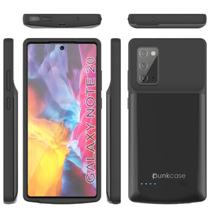 Galaxy Note 20 6000mAH Battery Charger Slim Case [Black] (Color in image: Blue)