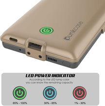 Cargar imagen en el visor de la galería, Galaxy Note 20 6000mAH Battery Charger PunkJuice 2.0 Slim Case [Gold] (Color in image: Rose-Gold)
